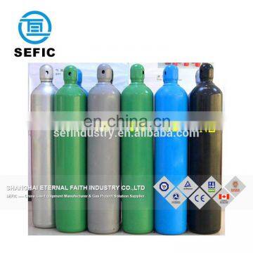 ISO9809-1 50L Seamless Steel High Pressure 150Bar Welding Oxygen Cylinder