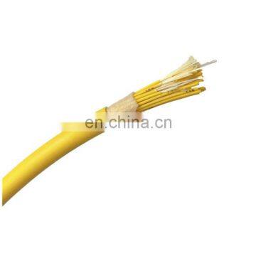 48 core single mode indoor fiber breakout cable LSZH/OFNR/riser material sheath