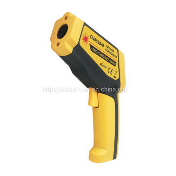 New Dual Laser Digital Industrial Infrared Thermometer High Temperature Thermometer Gun