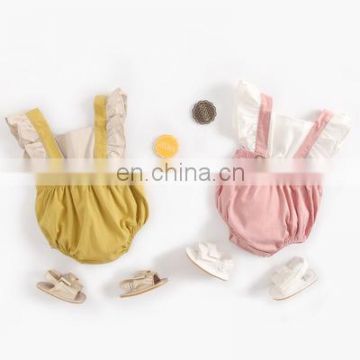 2020 New Toddler Baby Girl Jumpsuit Newborn Baby Rompers Kids Clothes