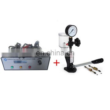 Common rail injector test simulator NT100B +S60H nozzle validator tester set for testing common rail injector and piezo injector