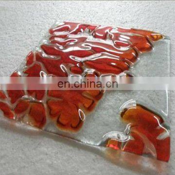 wiht CE and ISO cast glass/fused glass