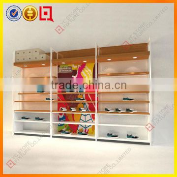 Custom Large wall mount shoe display shelf