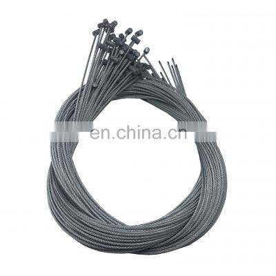 Wholesale price galvanized steel roll 1*19 7*7 brake clutch cable motorcycle inner wire