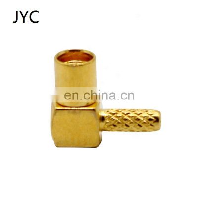 MMCX Jack Female Right Angle 90 Degree Crimp For RG174 RG316 RG178 Cable Connector