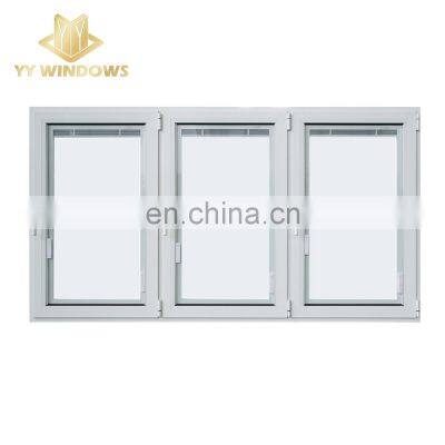 YY designed TITL&TURN casement aluminium window for apartment use