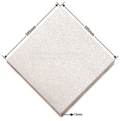 Mineral Fiber False Ceiling Plate For Commercial