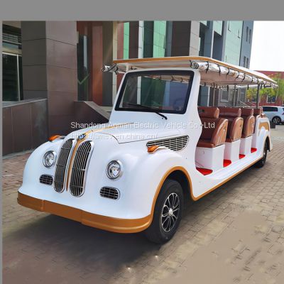 10-14 seats electric sightseeing car, Park scenic spot sightseeing bus