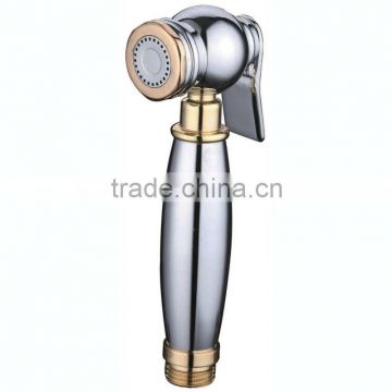 High Quality Brass Shattaf, Chrome Finish Sprayer with Gold Ring, Best Sell Item