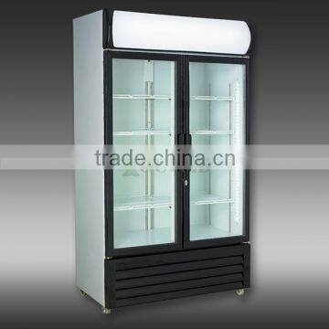 200 - 1600 LITERS DOUBLE GLASS DOORS BEVERAGE COOLER