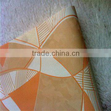 modern style wall paper orange colour