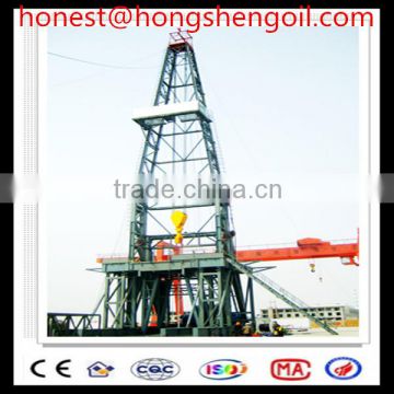 oil well using 5000 meters land rotary drilling rig zj50