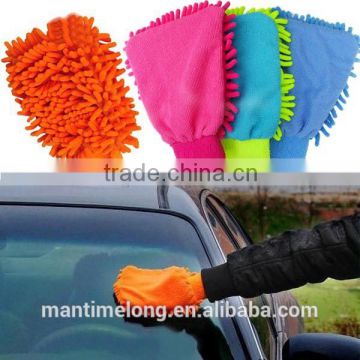 Super Mitt Microfiber Car Wash Washing Cleaning Gloves Car Washer