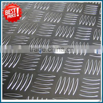 aluminum chequered sheet 3004 H14 H24 2mm to 6mm thick