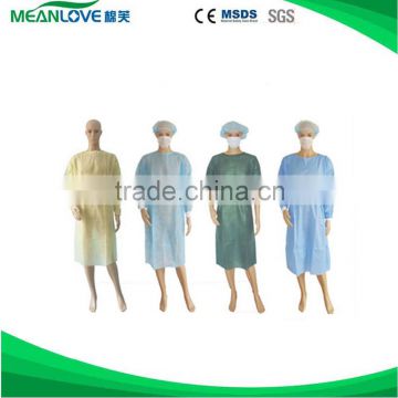 Sell well company cheap disposable medical gowns