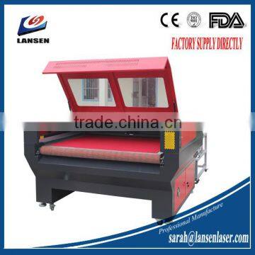 Shandong CE approved Automatic feeding 1610 cloth Co2 Laser Cutter macchina
