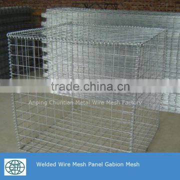 zinc95% Al5% coated Galfan wire gabion mesh for protect river stone fall