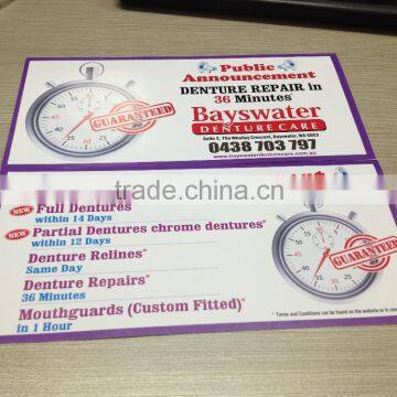 DL/A4/A5 flyer printing factory