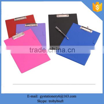 Office PVC Clipboard With Flat Clip