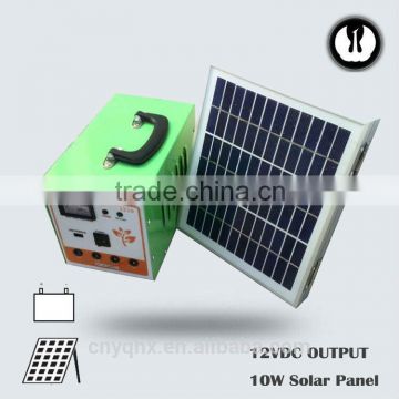 DC energy portable emergency controller portable solar system for house use with mobile charger with battery