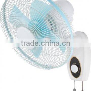 YG1112,12inches oscillating 3speed rechargeable wall fan2015