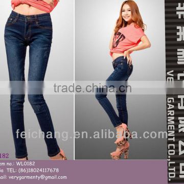 korean clothes woman high waist cheap sexy ladies tops latest design denim jean, ladies tops latest design style jean