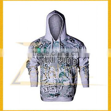 Classic hoodiess with custom logo print & embroidery, , Pull over hoodies