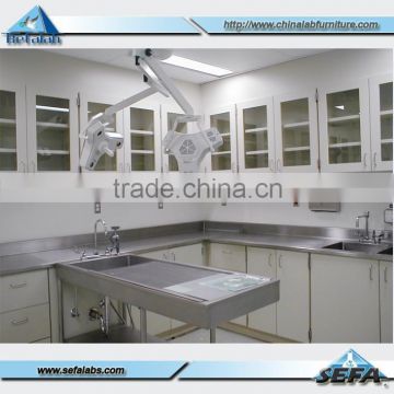 lab furniture popular stainless steel sink bench cleaning work bench