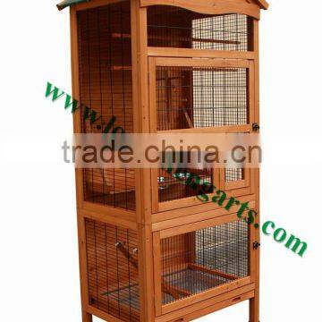 Wooden bird cage