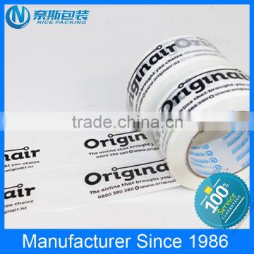 Opp Parcel Tape Custom adhesive tape with balck company logo and contact info
