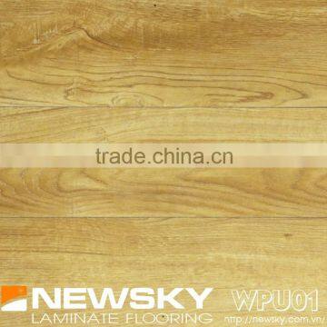 12mm Waterproof Wood Poly Urethane Flooring