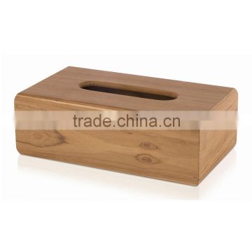 2015 year china suppliers FSC&ISO9001 best selling unfinished wooden Napkin&tissue box with china manufacturers high quality