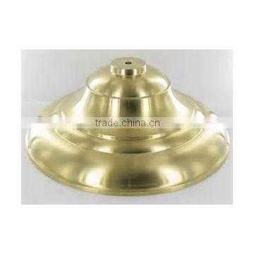 Custom manufacturing brass lighting part