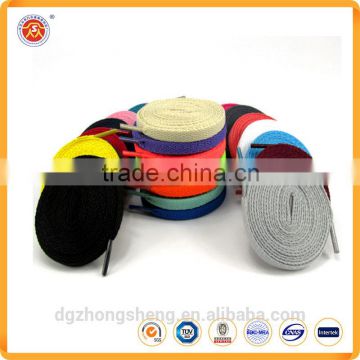 2016 promotional high quality custom printed flat shoelaces