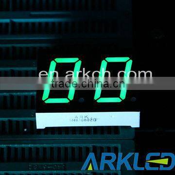 ARK PTH 7 segment led display, 0.8'' dual digit