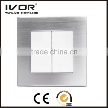 2016 new design IVOR aluminum alloy New product RF radio frequency technology wifi smart home touch light switch