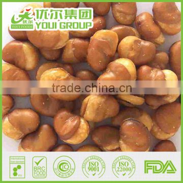 HACCP,ISO,BRC,HALAL Certification Salted Belted Broad Bean Chips with best quality and hot price