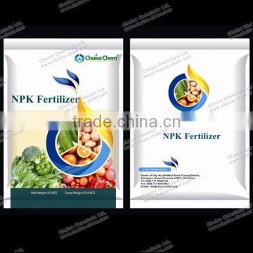 plant growth promoting manufacuring NPK compound agriculture fertilizer