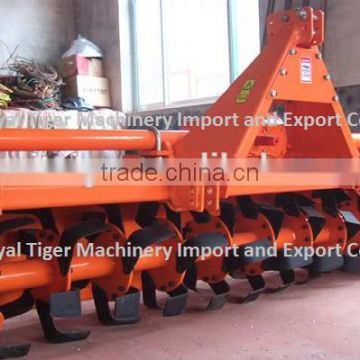 Rotavator for no till cultivation in rice field