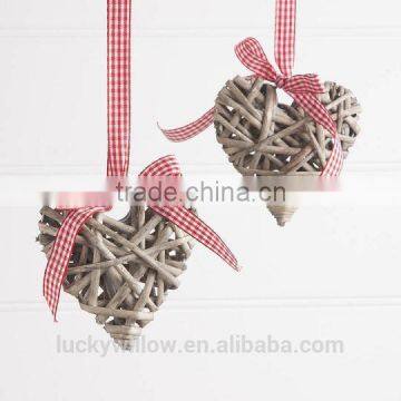 2014 honey wicker hearts wedding decorations