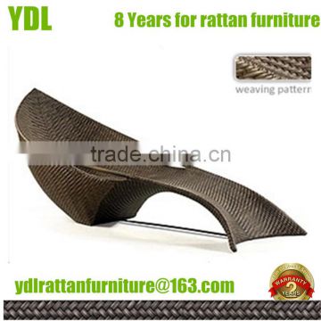 Youdeli Outdoor garden rattan bed furniture