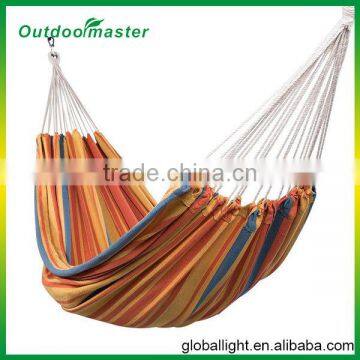 Sunset Double Cotton Fabric Hammock with Carry Bag