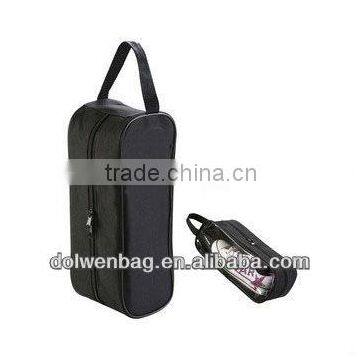 2014 prmotional zip shoes bag for travel with polyester