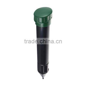 Garden Use China supplier battery powered CE RoHS sound vibration electronic pest control mole mice repellent