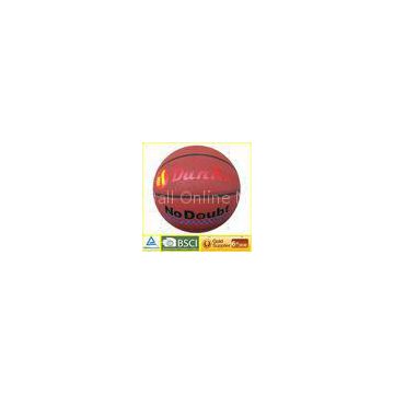 Durable Competition Soft Laminated  PU Basketball 7# official size ball