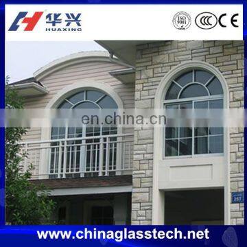 CE/ISO Certificate Soundproof PVC Frame Window Designs Indian Style