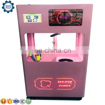 Elcrtric commercial candy floss machine pink cotton candy making machine ,marshmallow machine
