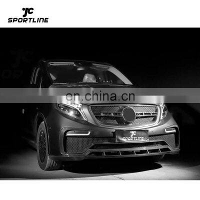 JCSPORTLINE Carbon Fiber W447 Enging Hoods for Mercedes V-Class w447 15-19