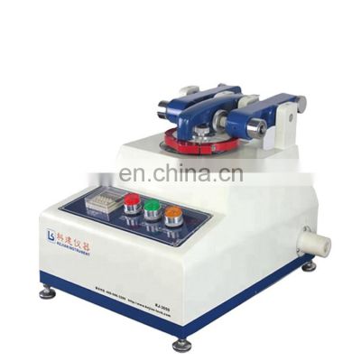 Ac220V Rubber Abrasion Resistance Test Instrument Rotary Type Taber Abrasion Tester Fabric Taber Abrasion Tester