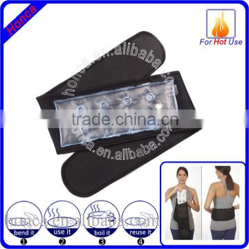 Click heat lower back hot pack with belt